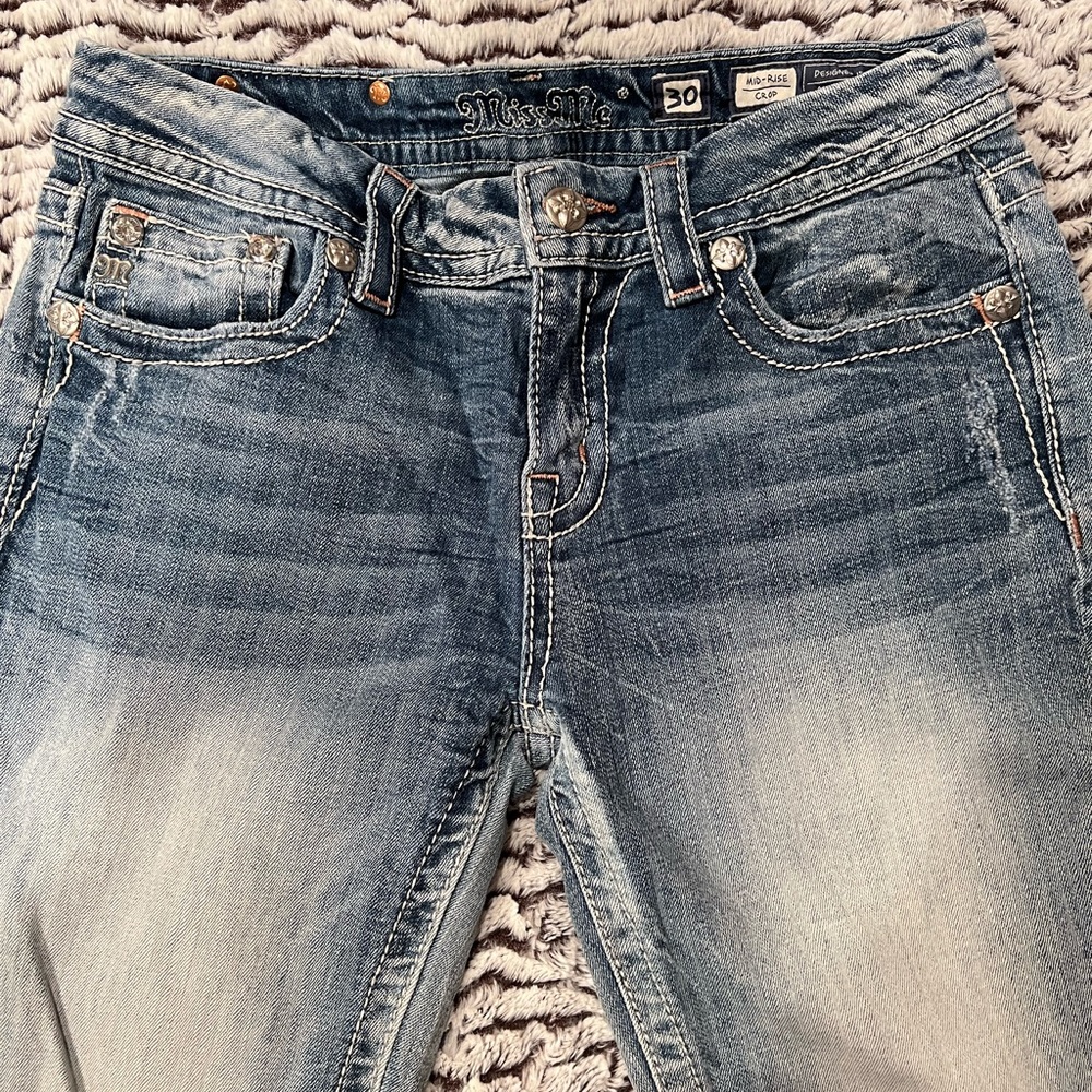 Miss me cropped jeans